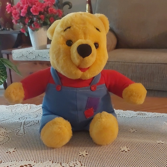 Mattel Other - Vintage Mattel Disney Winnie The Pooh Talking Plush 1997 14"